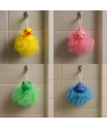 4 Pack Children&#39;s Animal Bath Sponge Loofah Fun For Kids - $10.16 CAD