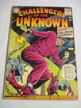 Challengers of the Unknown #36 DC Comic Fair+ 1964 Giant in Challenger M... - $8.99
