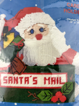 Titan Card Holder Santa&#39;s Mail Plastic Canvas Needlecraft Kit 07278 10x1... - £14.89 GBP