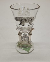 Masonic Glass Syria Temple Pittsburgh Shriner Convention San Fracisco June 1902 - £65.05 GBP