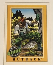 GI Joe 1991 Vintage Trading Card #69 Outback - $1.97