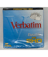 Verbatim DataLife MF 2HD High Density Formatted IBM 3.5 Floppy Disk Seal... - $10.99