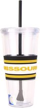 Double Wall Tumbler with Straw 22oz Single Cup Twist on Lid (Missouri) - £13.30 GBP