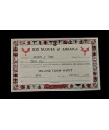 Vtg BSA Second Class Boy Scout Troy Pennsylvania PA 1939 Memorabilia - $278.27 MXN