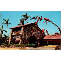 Vintage Chrome Florida Postcard, Parrot Jungle Miami, Unposted Curteichcolor - £6.26 GBP