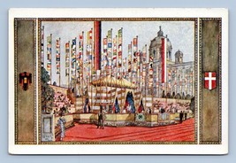 1928 10th German Singers&#39; Association Competition Vienna Austria DB Postcard P7 - £41.30 GBP
