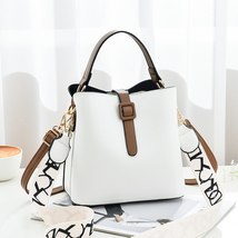 Leather Small Shoulder Bag for Women Designer Handbags 2022 New Fashion Wide Str - £39.88 GBP