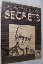1935 CALOSTRO MIND READING SECRETS RALPH READ MAGIC TRICK CON MAN BOOK - $49.49
