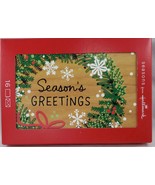Hallmark Holiday Christmas  &quot;Seasons Greetings&quot; 16 Card &amp; 17 Envelopes - $272.68 MXN