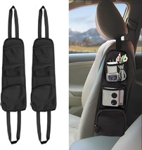 2PCS Car Seat Storage Hanging Bag Multi Pocket Seat Side Organizer Multifunction - £16.20 GBP