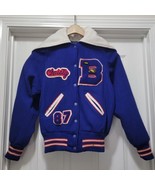 Vintage Skookum Letterman Jacket Cougars Wool Jacket 1987 Womens Small - $116.15 CAD
