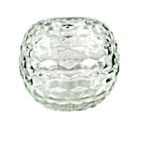 Homco Vtg Clear Glass Fairy Lamp - £15.69 GBP