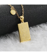 Personalized Virgo Zodiac Necklace | Spiritual &amp; Minimalist Gold Stainle... - $31.68