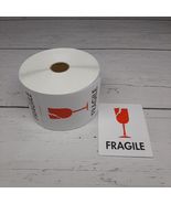 Fragile Stickers 800 per roll 3 x 4 SALE - $14.45
