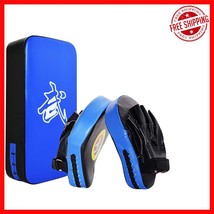 Professional Muay Thai Kick Shield with Curved Punching Mitts - High Per... - $69.34 CAD