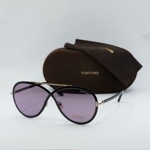 TOM FORD FT1007 01Y Black/Violet 65-5-135 Sunglasses New Authentic - $186.19