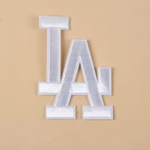 Los Angeles Dodgers 3,6 X 2.7&quot; Iron on Embroidered Patch MLB Baseball New #38 - $2.95