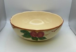Franciscan APPLE 10&quot; Salad Serving Bowl Made in California - £70.47 GBP