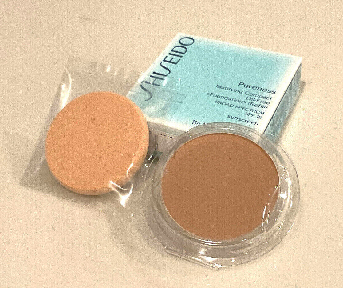 Shiseido Pureness Matifying Compact Oil Free Foundation SPF15 #60 NATURAL BRONZE