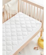 MATTRESS CRIB FOAM TODDLER Bed Baby Waterproof Infant Comfort Sleep Cush... - £40.61 GBP