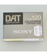 1 X Sony DT-120RN DAT Tape Brand New Old Stock Original Plastic Wrap - £15.54 GBP
