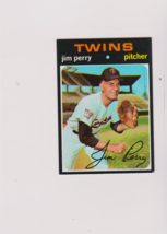1971 Topps Jim Perry EX++ #500 Raw P1252 - $2.82
