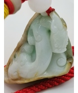 Hollow Hand Carving Ice Green Burma Jadeite Jade Dragon Hand Piece # 305... - $22,006.37 MXN