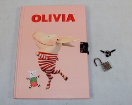 Olivia Lock Diary For Girls ~ Pajama Dancer, 75 Pages, Hardbound, Lock &amp; Keys - £10.14 GBP