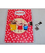 Olivia Lock Diary For Girls ~ Olivia &amp; Friends, 75 Pages, Hardbound, Loc... - £10.03 GBP