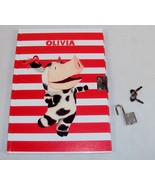 Olivia Lock Diary For Girls ~ Dancing Cowpig , 75 Pages, Hardbound, Lock... - $17.20 CAD