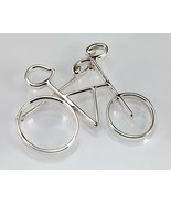Vintage Argent Sterling Grand Vélo Broche - €113,22 EUR