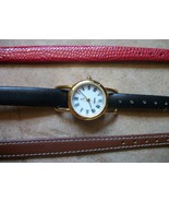avon 3 leather watch bands and 1 watch new  - $32.48