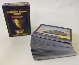 Vintage 1991 Operation Yellow Ribbon DESERT STORM Commemorative Trading Cards - £4.05 GBP
