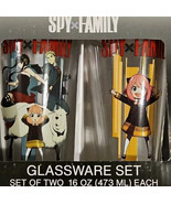 Spy X Family Anime Set of Two 16 oz Glass Set - $240.74 MXN