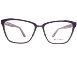 Etro Eyeglasses Frames ET2105 519 Purple Cat Eye Paisley Full Rim 53-15-140 - $74.67