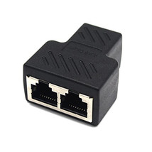US RJ45 Splitter Adapter 1 to 2 Dual Female Port CAT 5/CAT 6 LAN Etherne... - $32.40