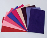 Ultrasuede® ST (Soft) Assorted 6 Piece Pink &amp; Purple 3&quot;x 5&quot; pieces (U008... - $4.97