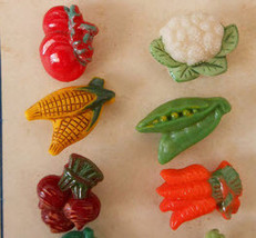 Buttons    glass vegetable buttons thumb200