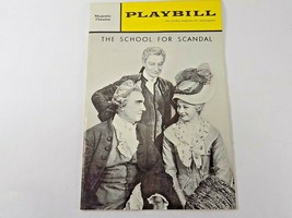 1963 PLAYBILL Magazinf The School of Scandal February John Gielgud Malco... - $14.84