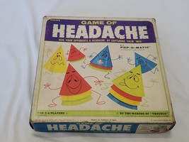 VINTAGE 1968 Kohner Headache Board Game - £14.18 GBP