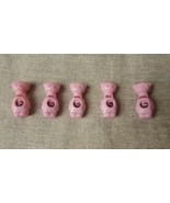 5 Pale Pink Teddy Bear Toggles - £5.41 GBP