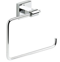 Franklin Brass Towel Ring Hook 8in x 2in x 6in Polished Chrome MAX46FE - $10.26