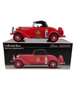 RARE Jim Beam 1934 Ford Fire Chief Car EMPTY Decanter Barto PA W/Box &amp; P... - $106.22 CAD