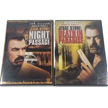 Jesse Stone Death In Paradise &amp; Night Passage DVD Lot New Sealed Tom Sellick - £5.30 GBP