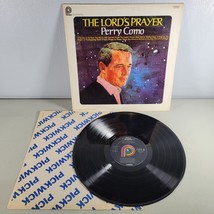 Perry Como The Lords Prayer Vinyl Record LP Camden 1969 - £6.69 GBP