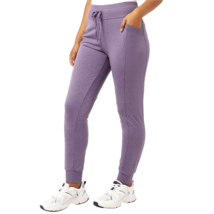 32 Degrees Double Soft Jogger Pockets Elastic Waist Drawstring Purple NW... - $21.34