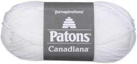 Spinrite Patons Canadiana Yarn - Solids-White - 1 Pack of 6 Piece - $63.15