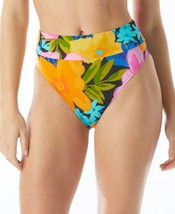 MSRP $25 Sundazed Cora Floral-Print High-Waist Bikini Bottoms Size Small - £9.34 GBP