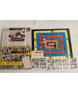 Vintage WHOOZIT Deluxe GAME  Strategy Picture Board Game 1985 Trivia COM... - £34.79 GBP