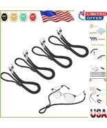 Universal 4PCS Eyeglass Lanyards: Premium Adjustable Retainers for All G... - $262.96 MXN